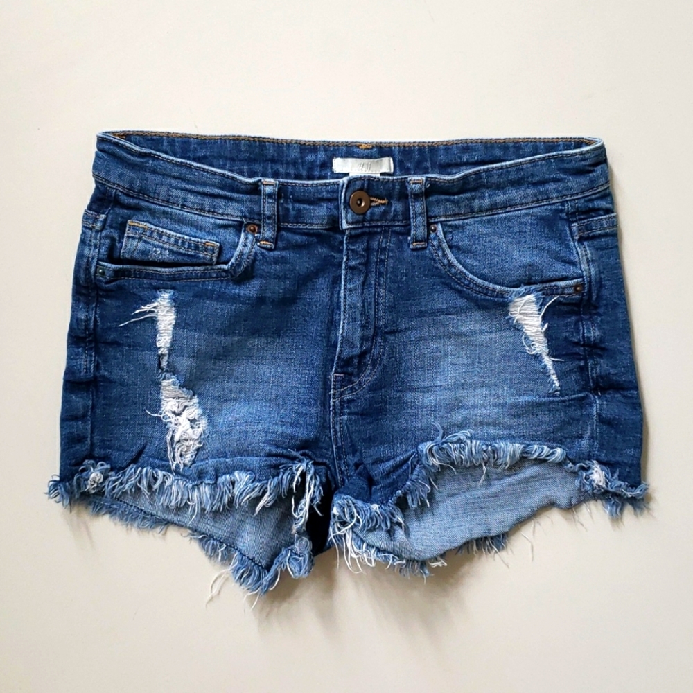 H&M denim short, 6